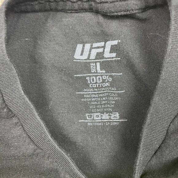 UFC Shirt Mens Large Black Fight Night Austin Texas MMA Fighting - Picture 3 of 9